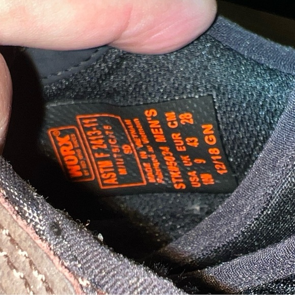 Worx carbide #5034 Oil Resistant Aluminum Toed Work Shoe - Picture 11 of 11